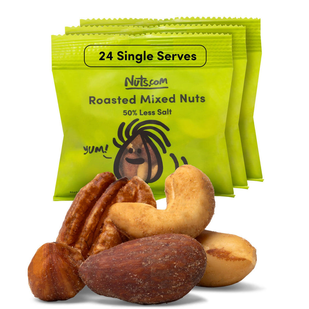 Nuts.com roasted mixed nuts 1.5oz pack for on-the-go snacking