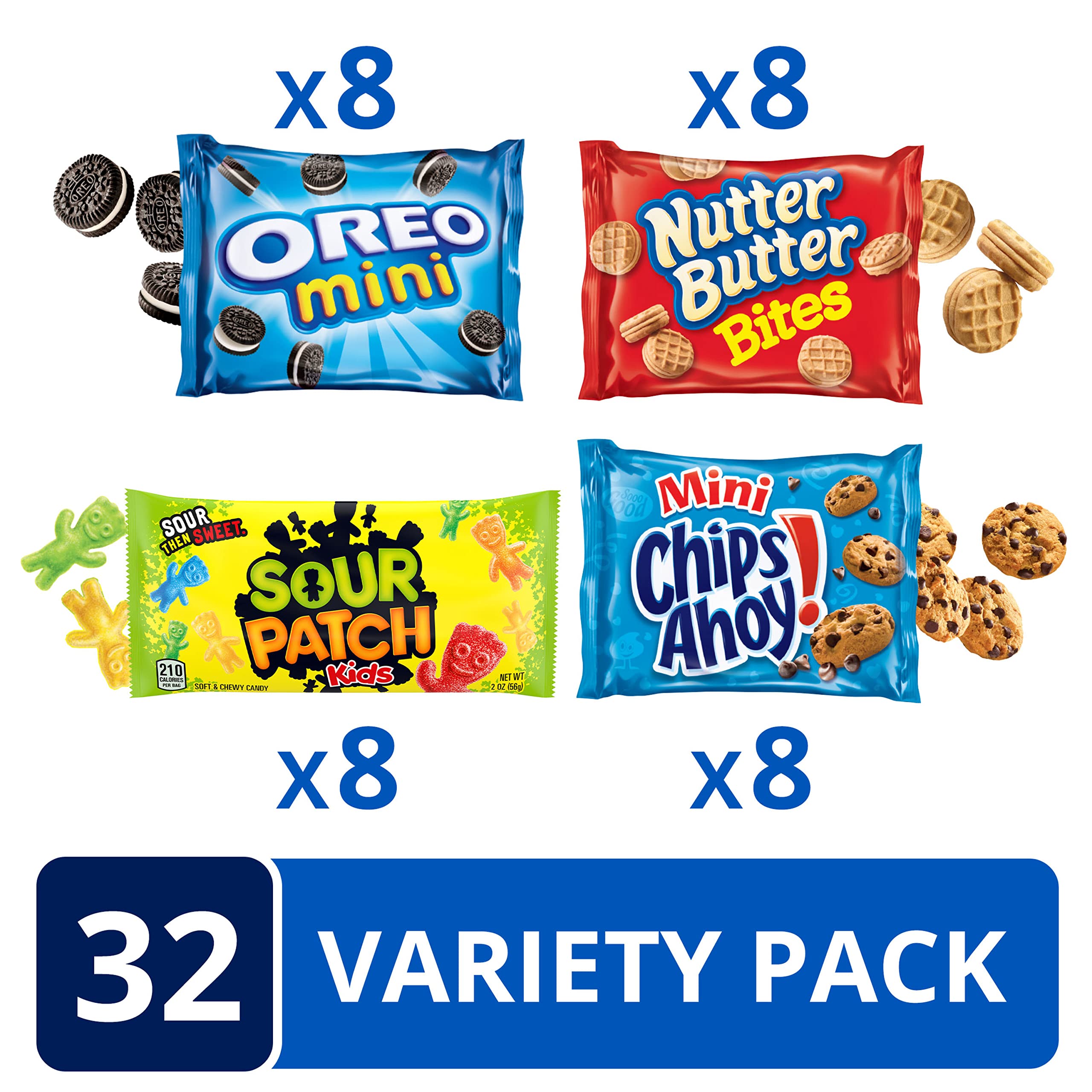 Nutter Butter Bites packshot featuring peanut butter filling in ridged rounds