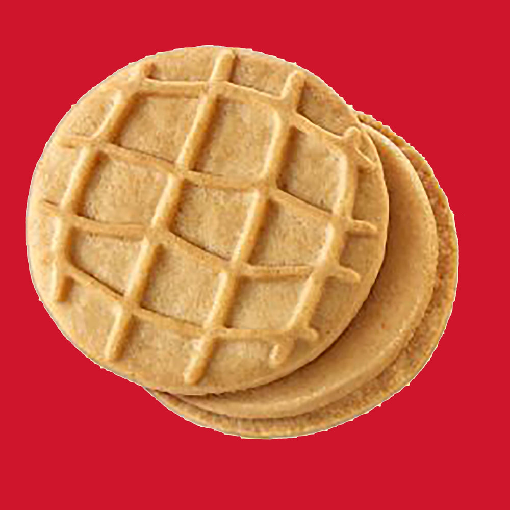 Nutter Butter creamy filling contrasts with crunchy wafers for satisfying texture.