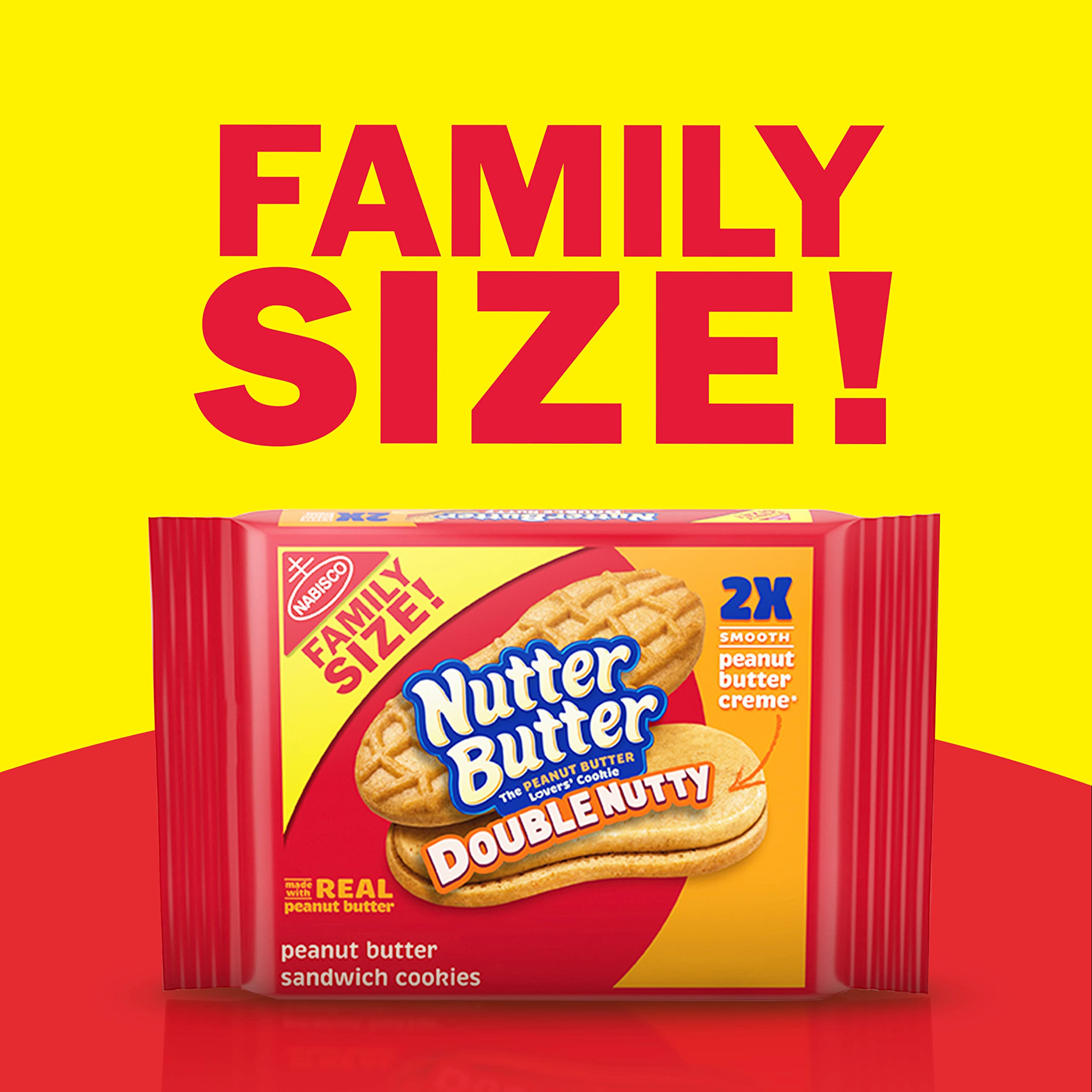 Nutter Butter on-the-go snack ideal for lunchboxes, road trips, or care packages.
