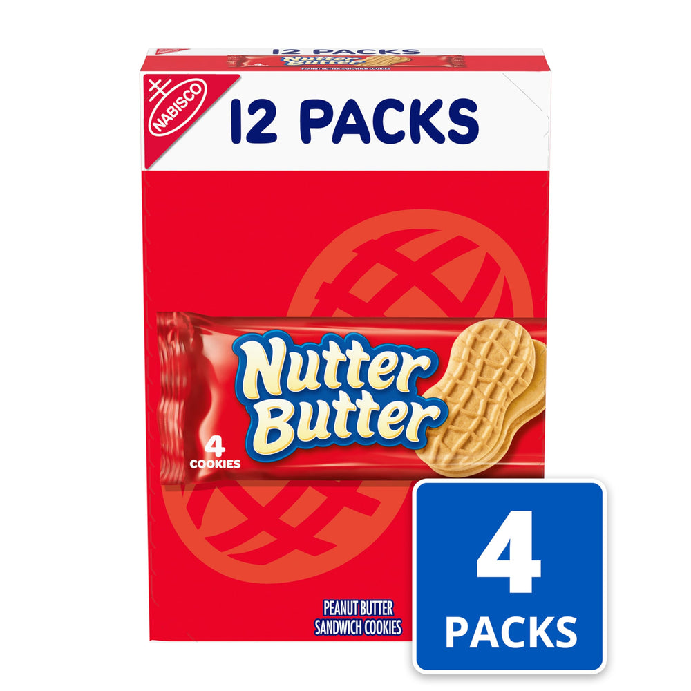 Nutter Butter cross-section shows crunchy shell and creamy center.