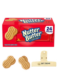 NutterButter peanut butter sandwich cookies, ideal on-the-go snack for lunchboxes
