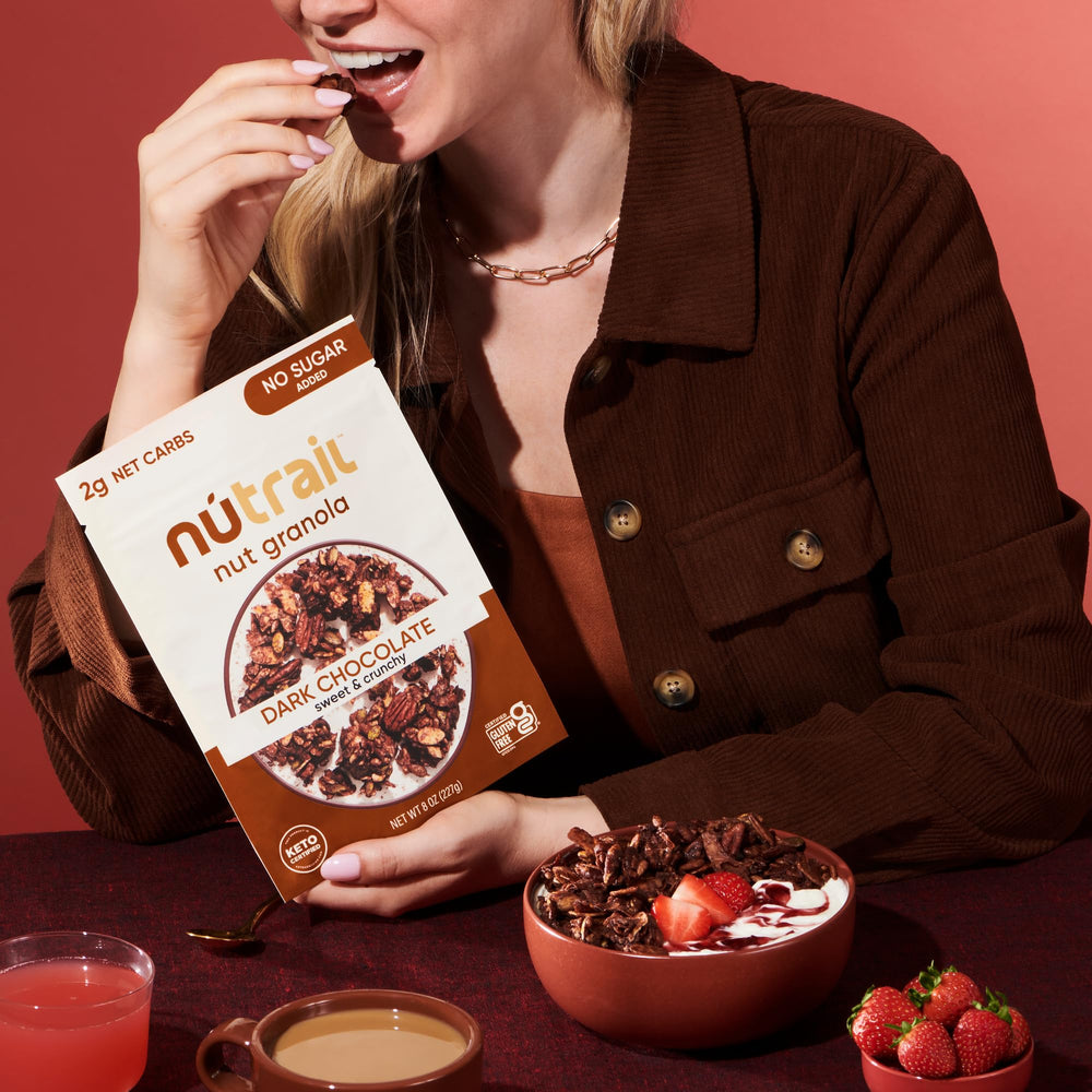 NuTrail Nut Granola grain-free texture ideal for keto meals