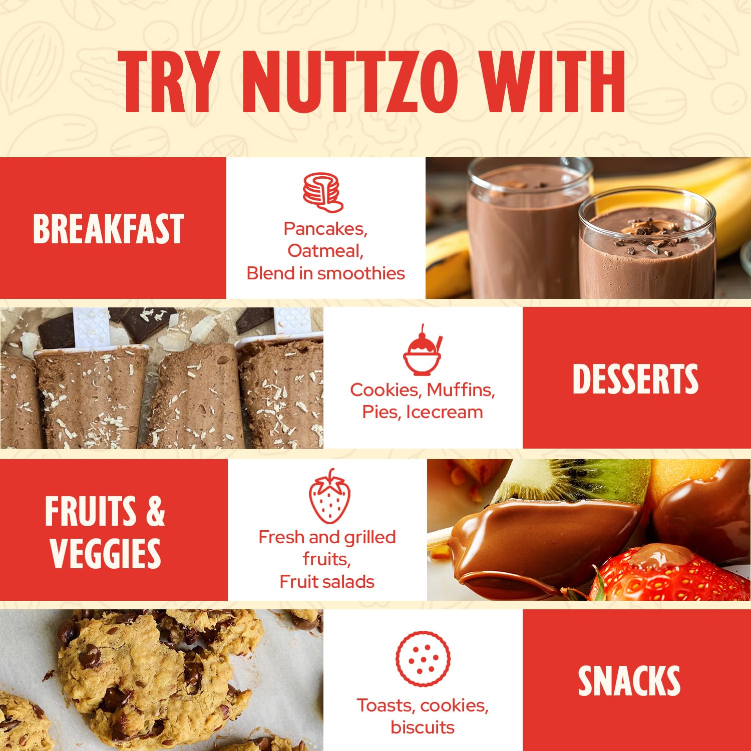 NuttZo Churro Butter on toast, cinnamon warmth with crunch