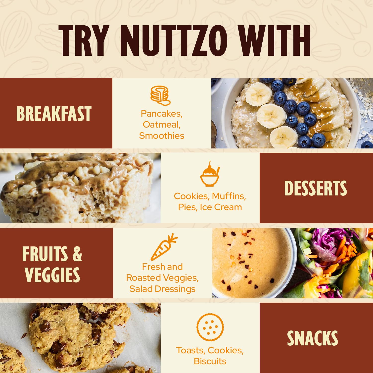 NuttZo Pumpkin Spice Power Fuel beside oats for a quick breakfast