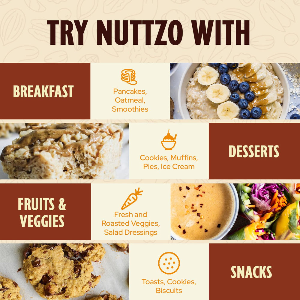 NuttZo Pumpkin Spice Power Fuel beside oats for a quick breakfast