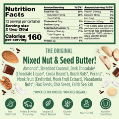 NuttZo Keto 7-nut blend closeup highlighting texture for snacking