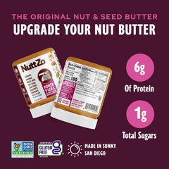 NuttZo in a smoothie boosts plant-based protein and energy.