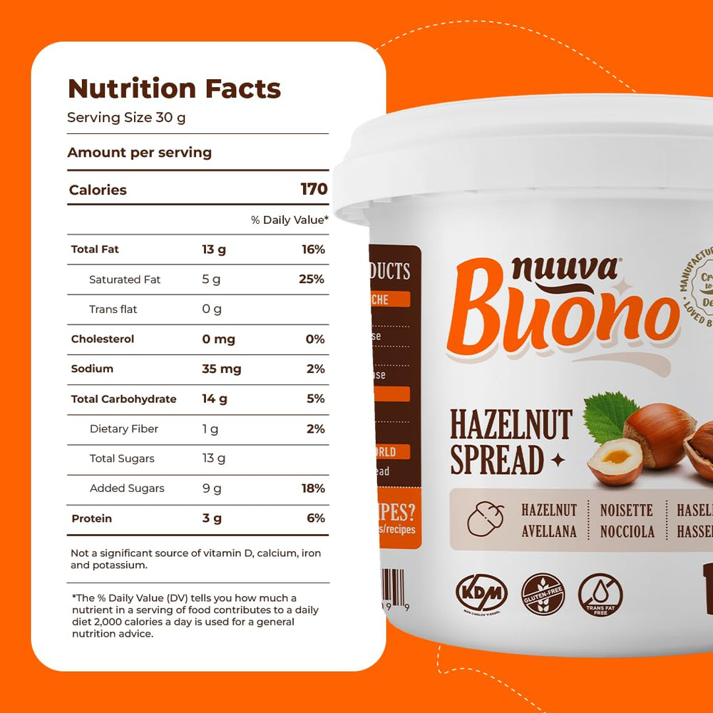 Nuuva Buono hazelnut spread being poured, smooth texture for even chocolate bar fillings.