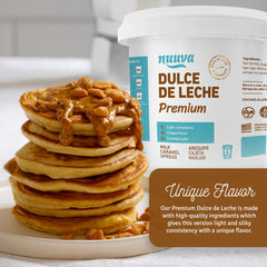 Nuuva Dulce de Leche coffee swirl enhances beverages with creaminess.