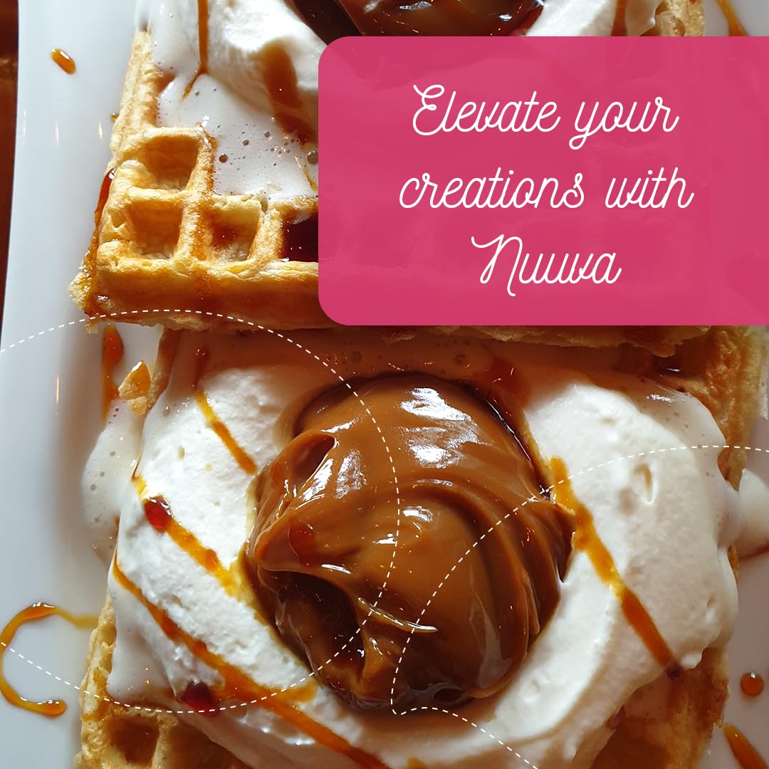 Nuuva Dulce de Leche open-jar emphasizes ready-to-use straight from the jar.