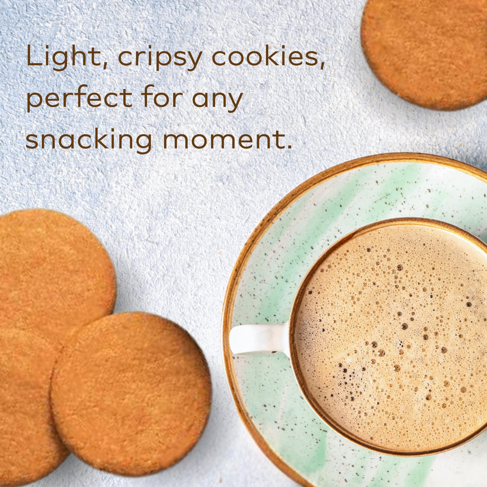 Nyakers Ginger Snaps vegan recipe, reflecting authentic Swedish baking tradition.