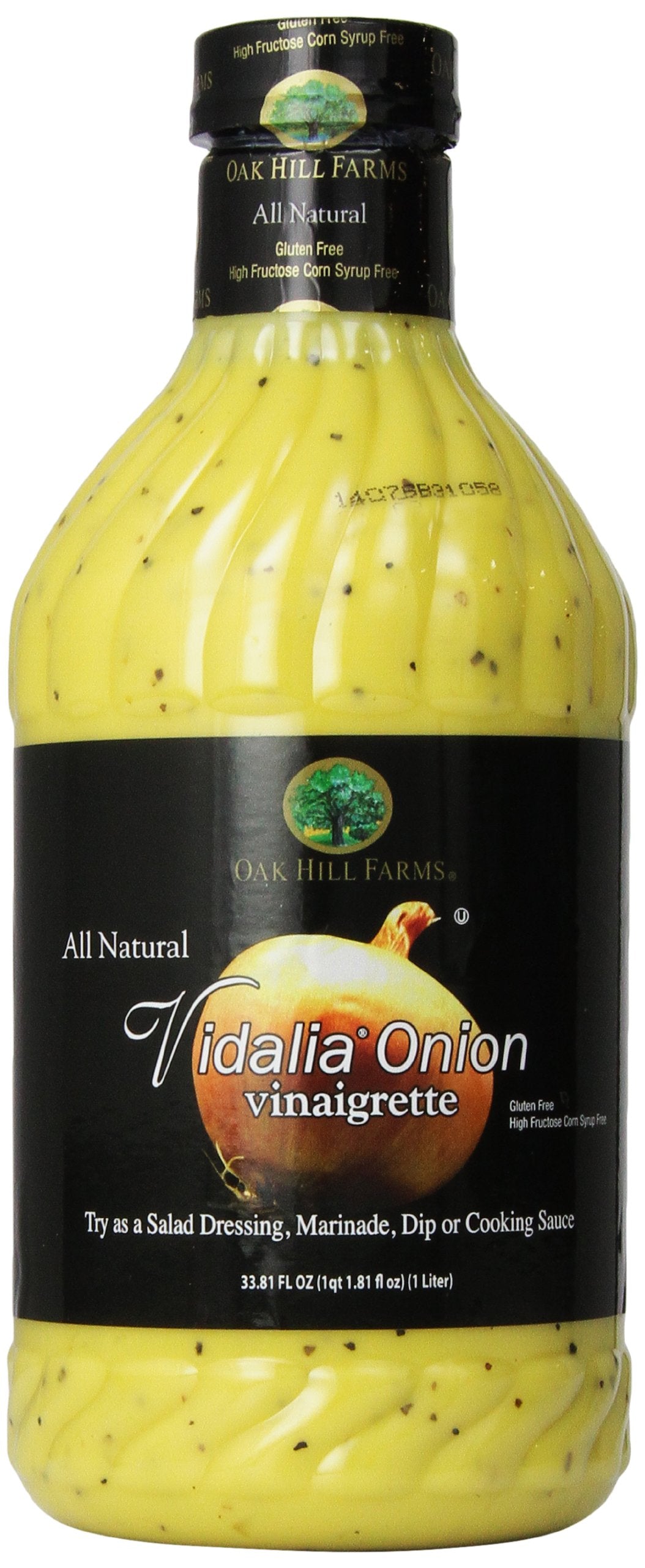 Oak Hill Farms Vidalia Onion Vinaigrette bottle for flavorful salads