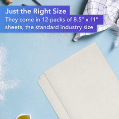 Oasis Supply sheets on buttercream and fondant demonstrate versatile decorating options.
