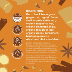 Oat Mama organic fenugreek fennel ginger close-up for natural nourishment