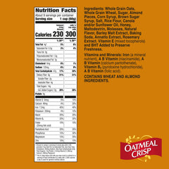 Oatmeal Crisp crunchy oat clusters showcase texture and heart-friendly grains.