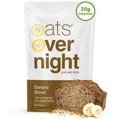 Oats Overnight Banana Bread pack offers grab-and-go breakfast convenience.