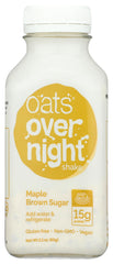 Oats Overnight Maple Brown Sugar single-serve packet for quick breakfast.