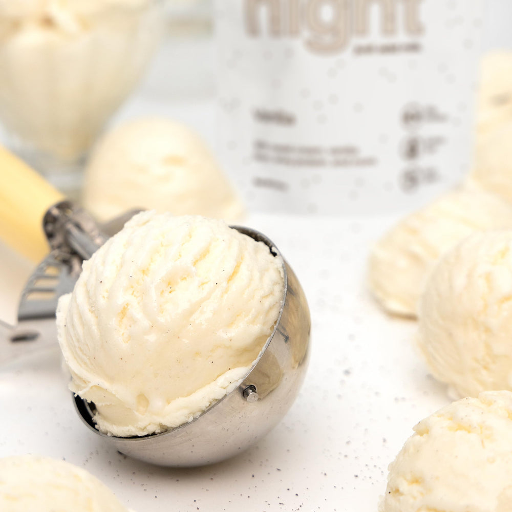 Oats Overnight Vanilla with whey protein for a high-protein start