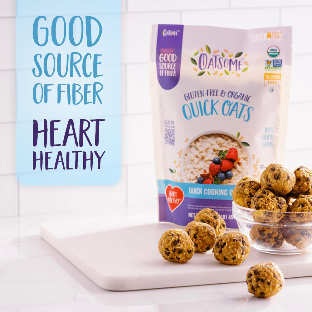 Oatsome Quick Oats box with fruit topping inspires nutritious breakfast variations