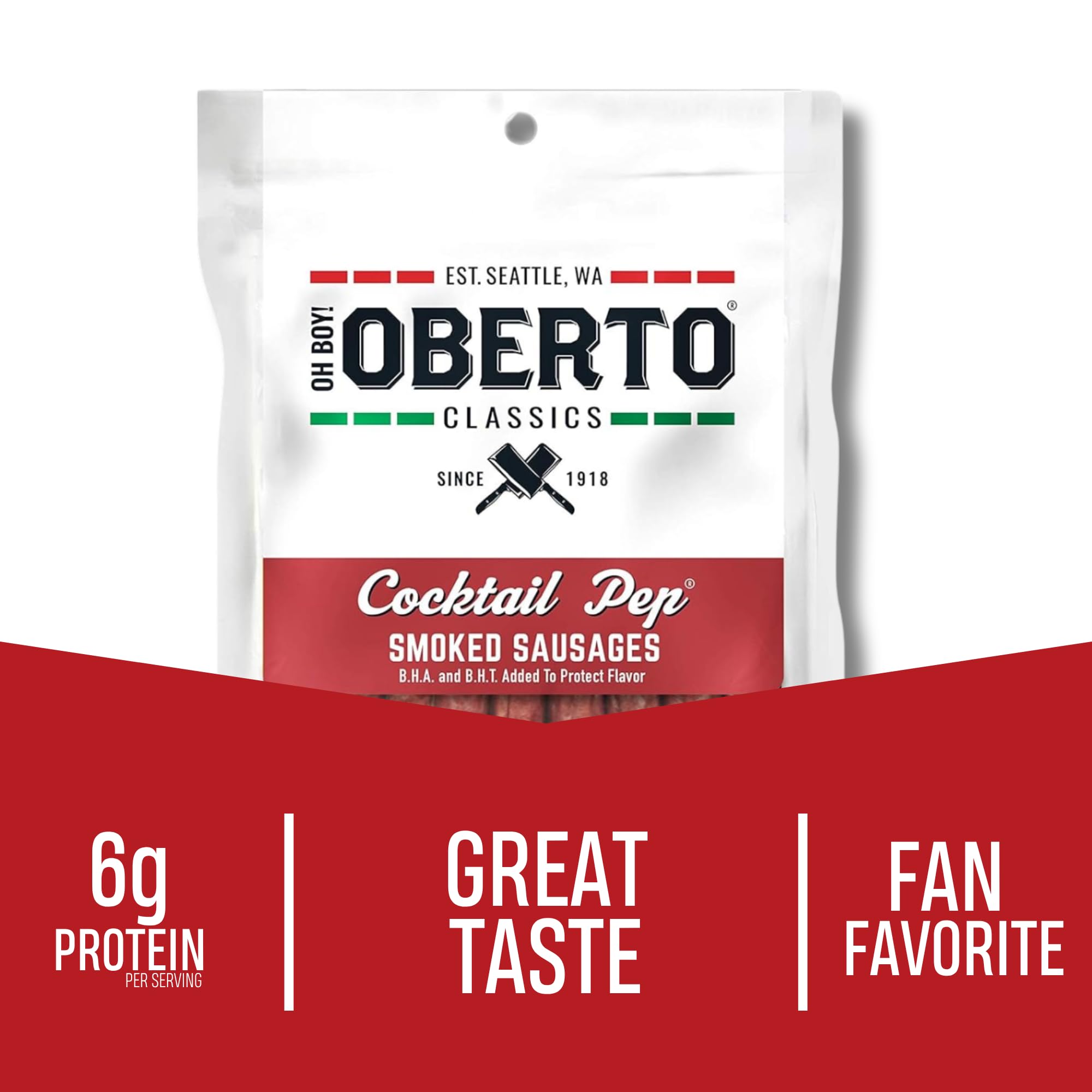 Oberto Classic 12oz pack ready for shareable gatherings and road trips.