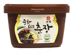 Obok Chunjang 500g jar ready for authentic jjajang sauce.