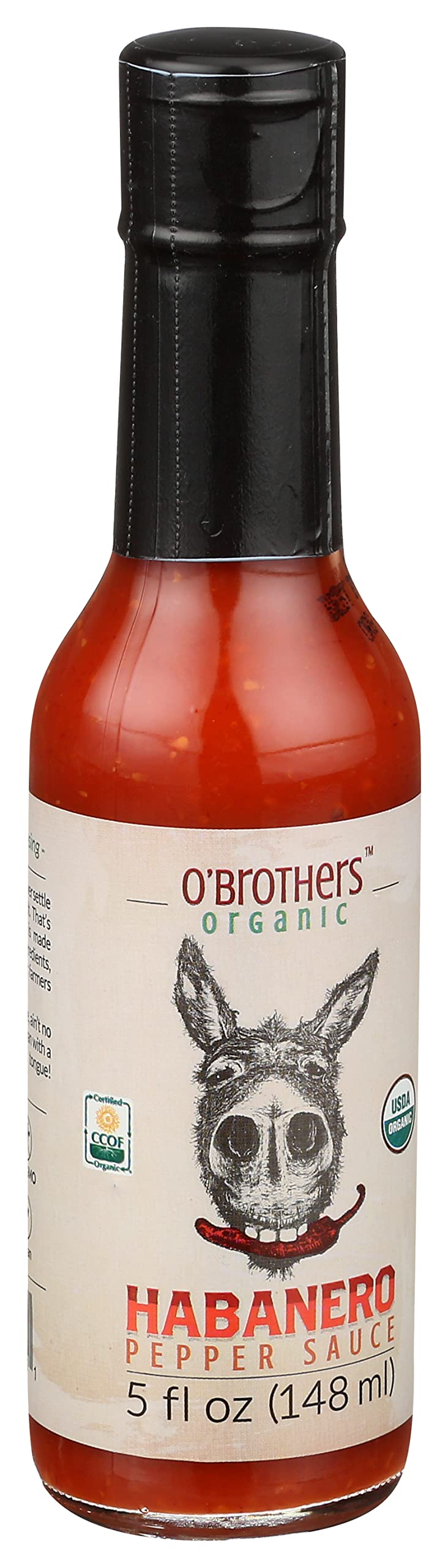 Serving suggestion: O'Brothers habanero sauce with a dip plate