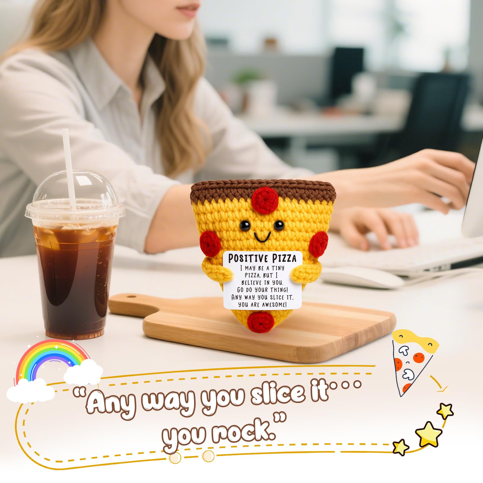 OCCDesign seasonally themed kindness slice as a thoughtful stocking stuffer.