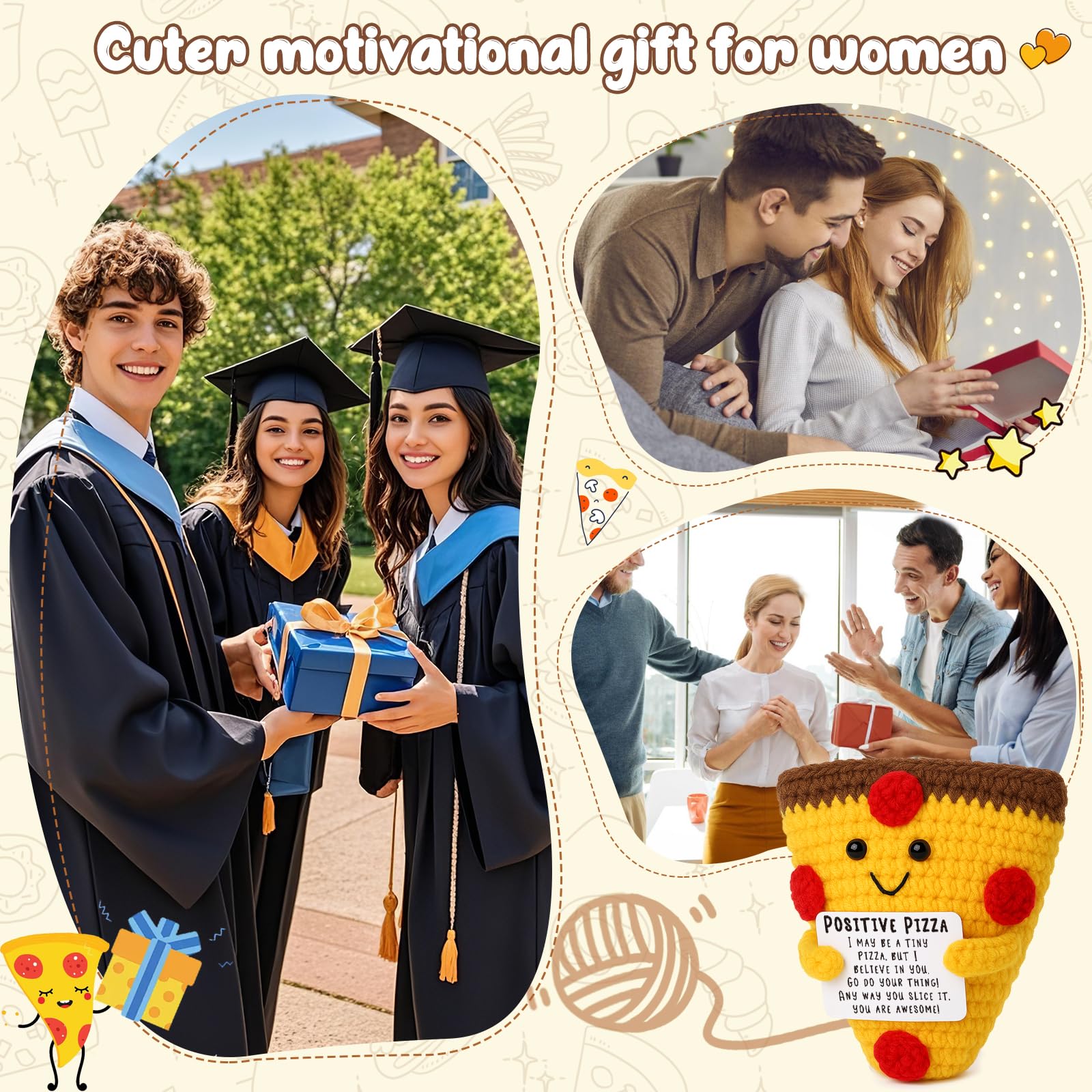 OCCDesign Easter-friendly gift for teachers and loved ones with crochet charm.