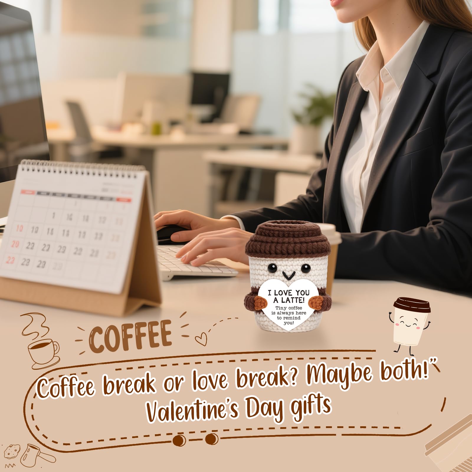 OCCdesign Valentine's gift for couples — coffee-themed keepsake for long-lasting memories.