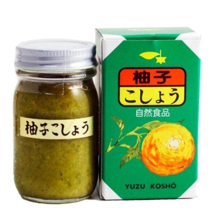 Ocean Foods Yuzu Kosho Citrus Green jar ready to elevate sauces.