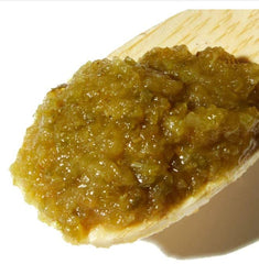 Ocean Foods Yuzu Kosho Citrus Green paste pouring for quick flavor boost.