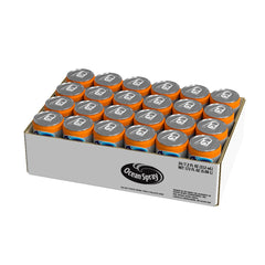 Ocean Spray 7.2 oz orange juice mini can, a convenient 24-pack for on-the-go refreshment.