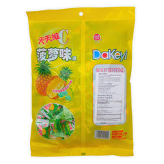 Oceanbuy Dakeyi pineapple hard candy, individually wrapped for freshness on the go