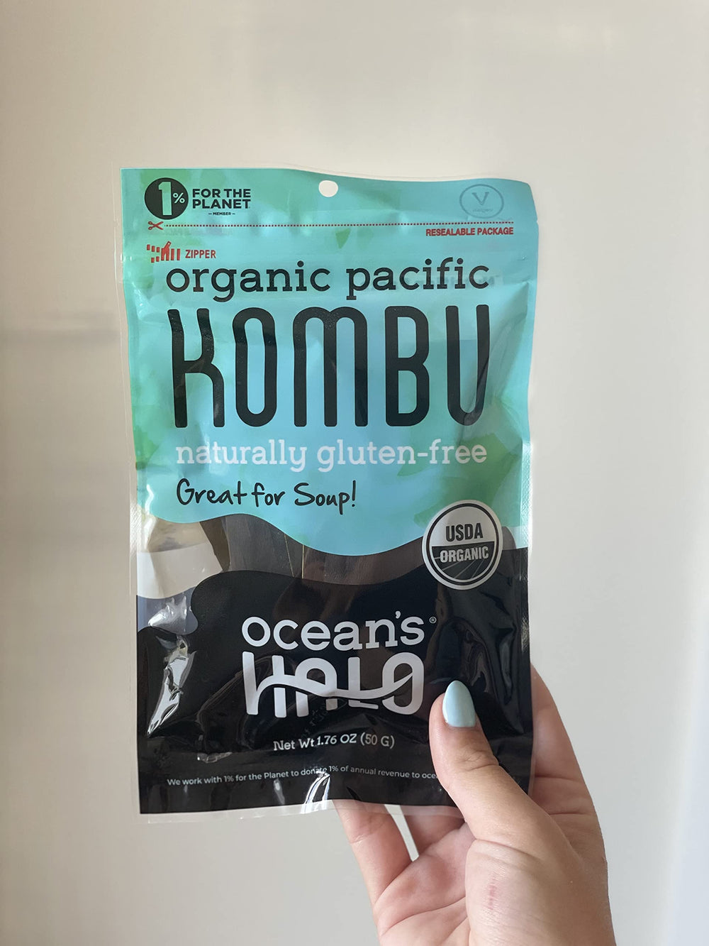 Ocean's Halo Kombu enhances sushi rice with subtle sea aroma.