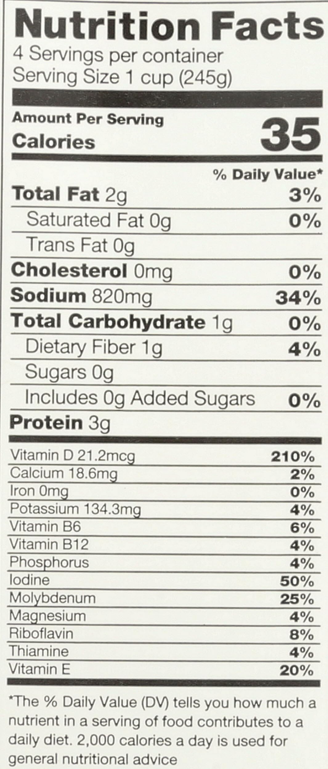 Ocean's Halo organic vegan ramen broth label on bottle.
