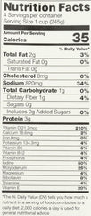 Ocean's Halo organic vegan ramen broth label on bottle.