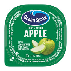 Ocean Spray Apple Juice Cups in kid lunchbox context.