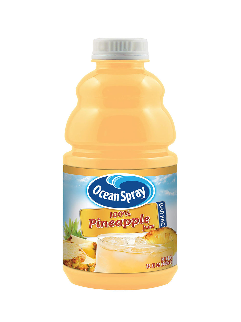 Ocean Spray BarPac pineapple mixer bottle for quick, consistent pours in bars.