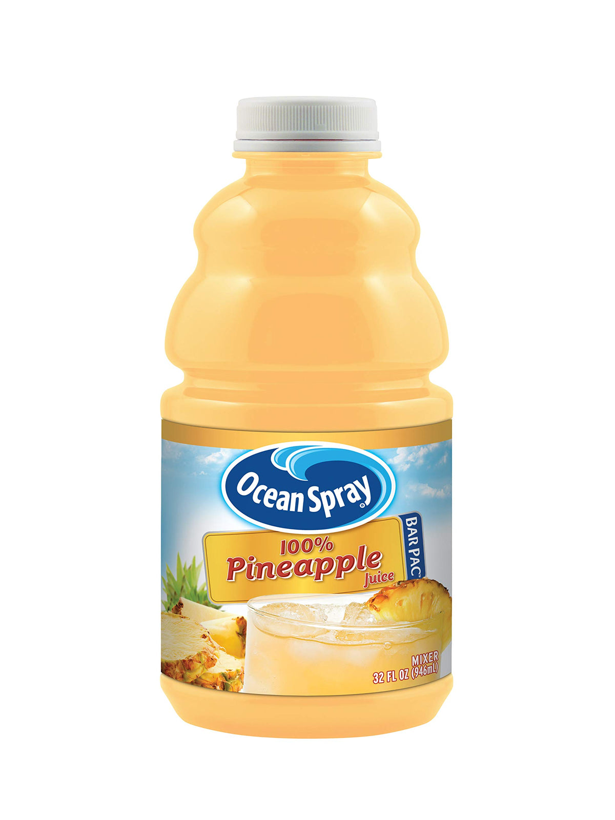 Ocean Spray BarPac pineapple mixer bottle for quick, consistent pours in bars.