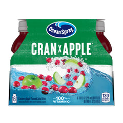 Ocean Spray Cran-Apple juice bottle ready for a quick refresh on the go.