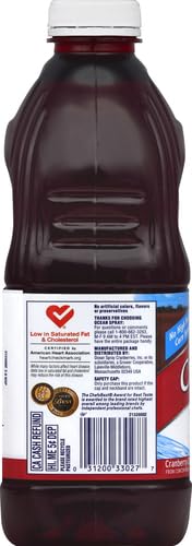Cran-Cherry bottle on a kitchen counter ready to enjoy