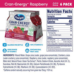 Ocean Spray Cran-Energy on-the-go pack for convenient 10 oz bottles while traveling