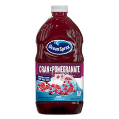 Ocean Spray Cran-Pomegranate bottle on a kitchen counter ready to refresh thirst