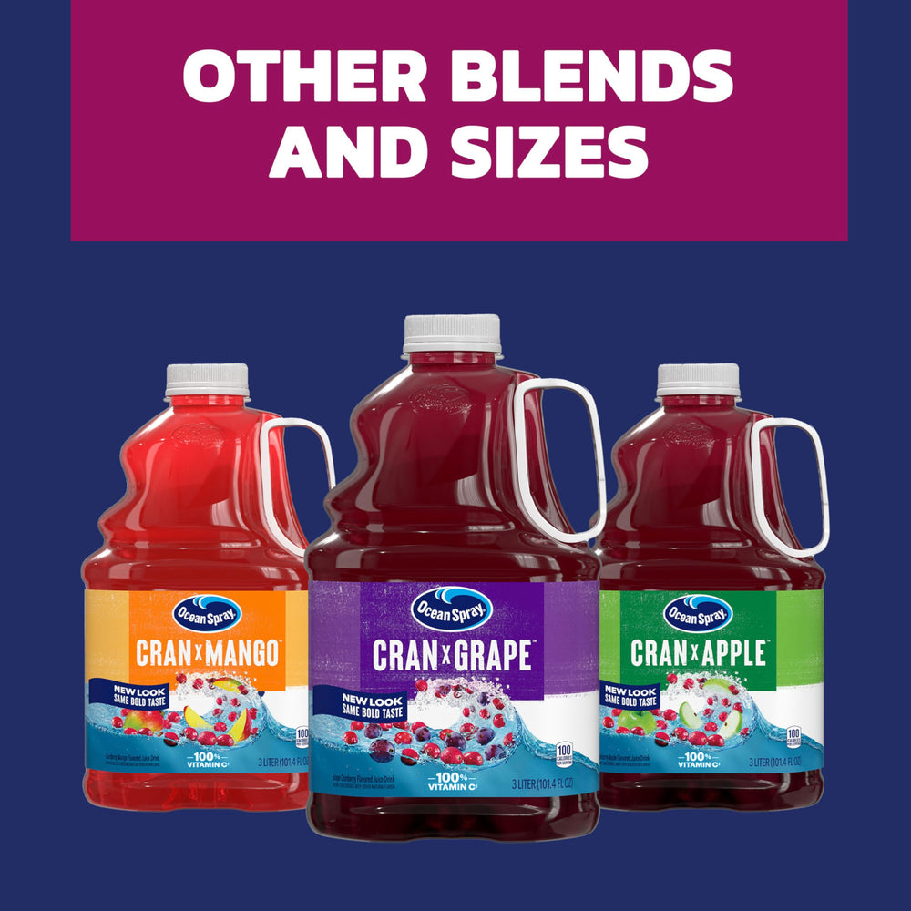 Ocean Spray Cran-Pomegranate ice pops suggest a cool frozen treat.