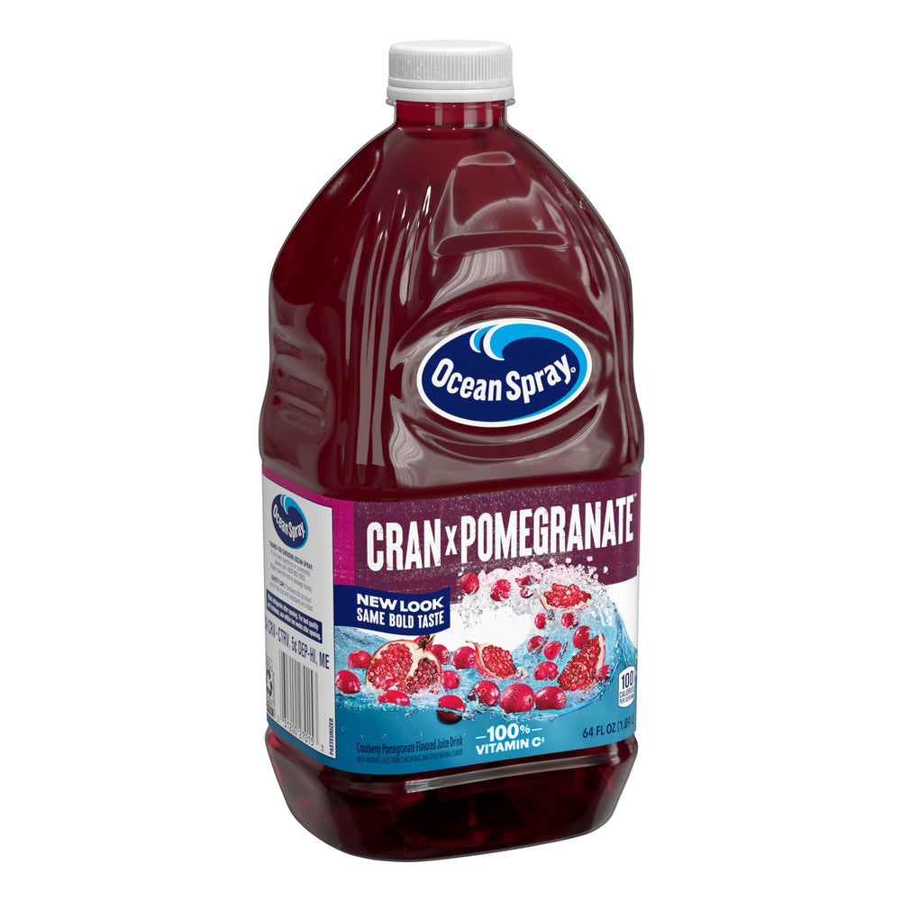 Ocean Spray Cran-Pomegranate splash during a pour