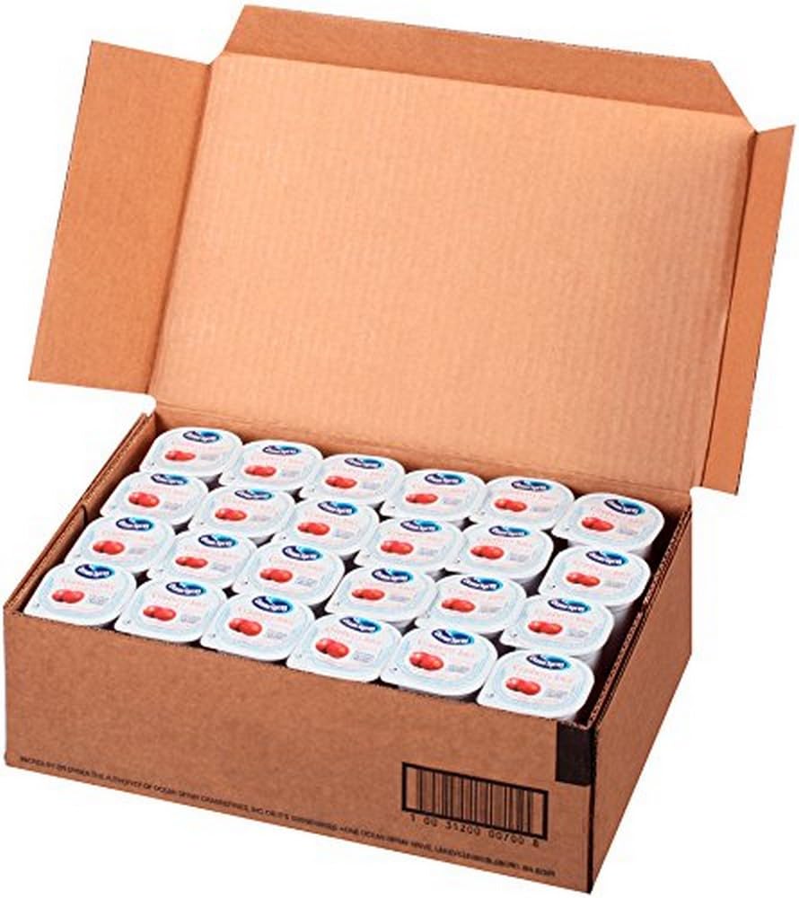 Ocean Spray Cranberry Juice Cocktail Cup 4oz, 48-pack, portable refreshment for on-the-go.