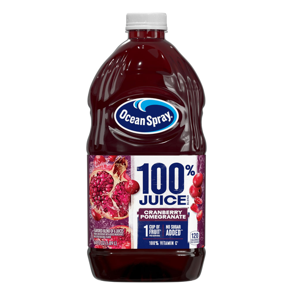 Ocean Spray Cranberry Pomegranate juice bottle for everyday refreshment.