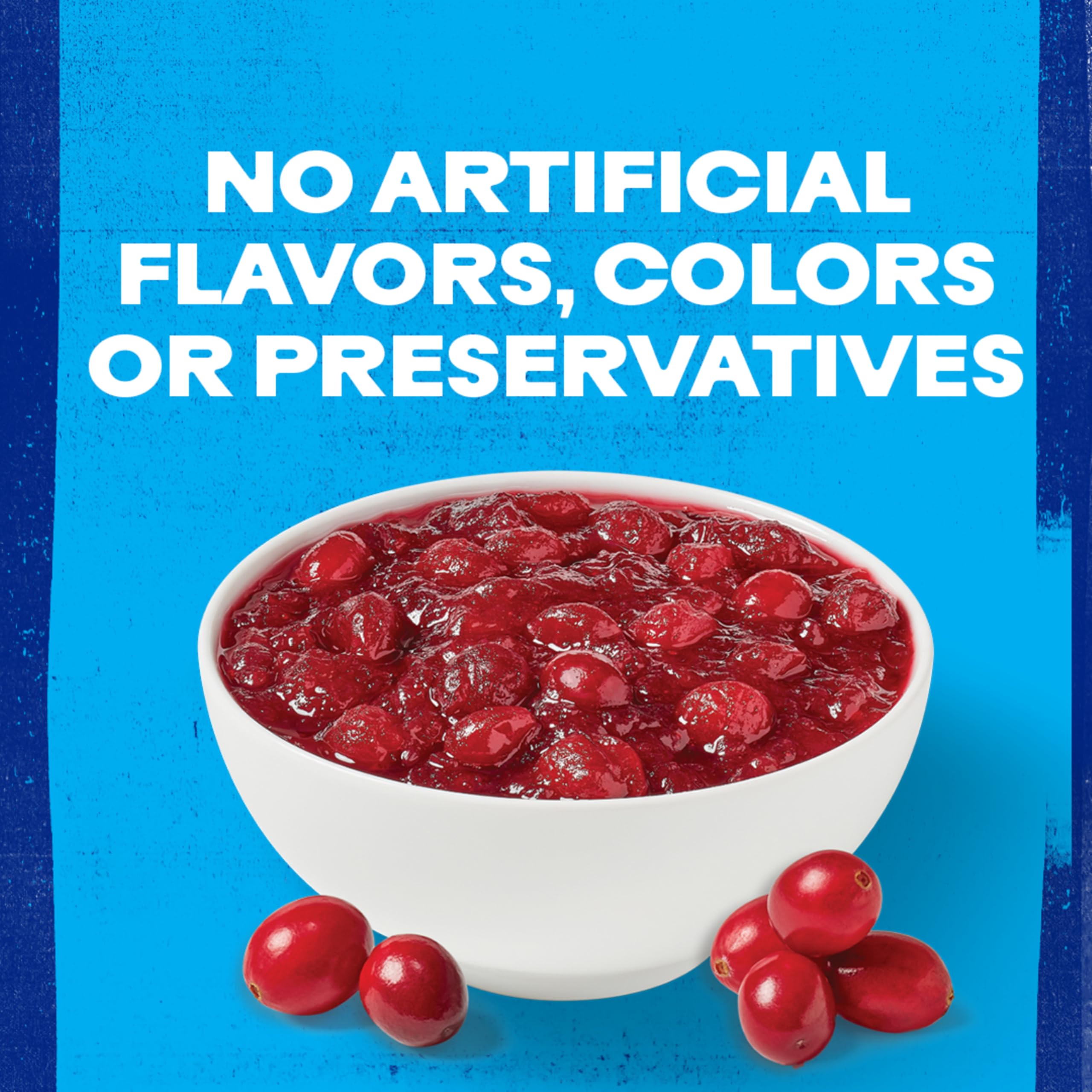 Ocean Spray Whole Berry Cranberry Sauce with brie appetizer plate