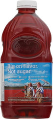 Ocean Spray Diet Cran-Cherry being poured into a glass for a refreshing low-calorie drink